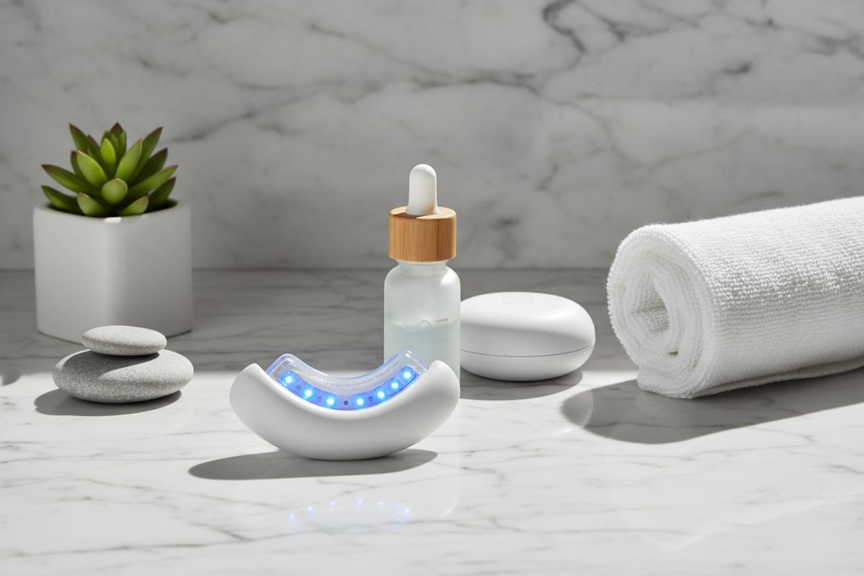 Teeth whitening device lifestyle