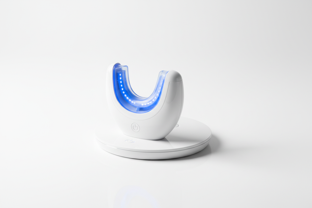 White LED teeth whitening device